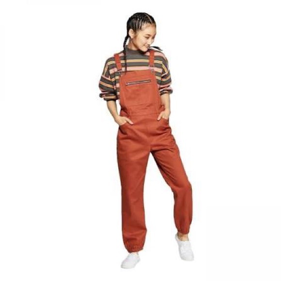 wild fable Denim - GUC Wild Fable Women's Brick Overalls